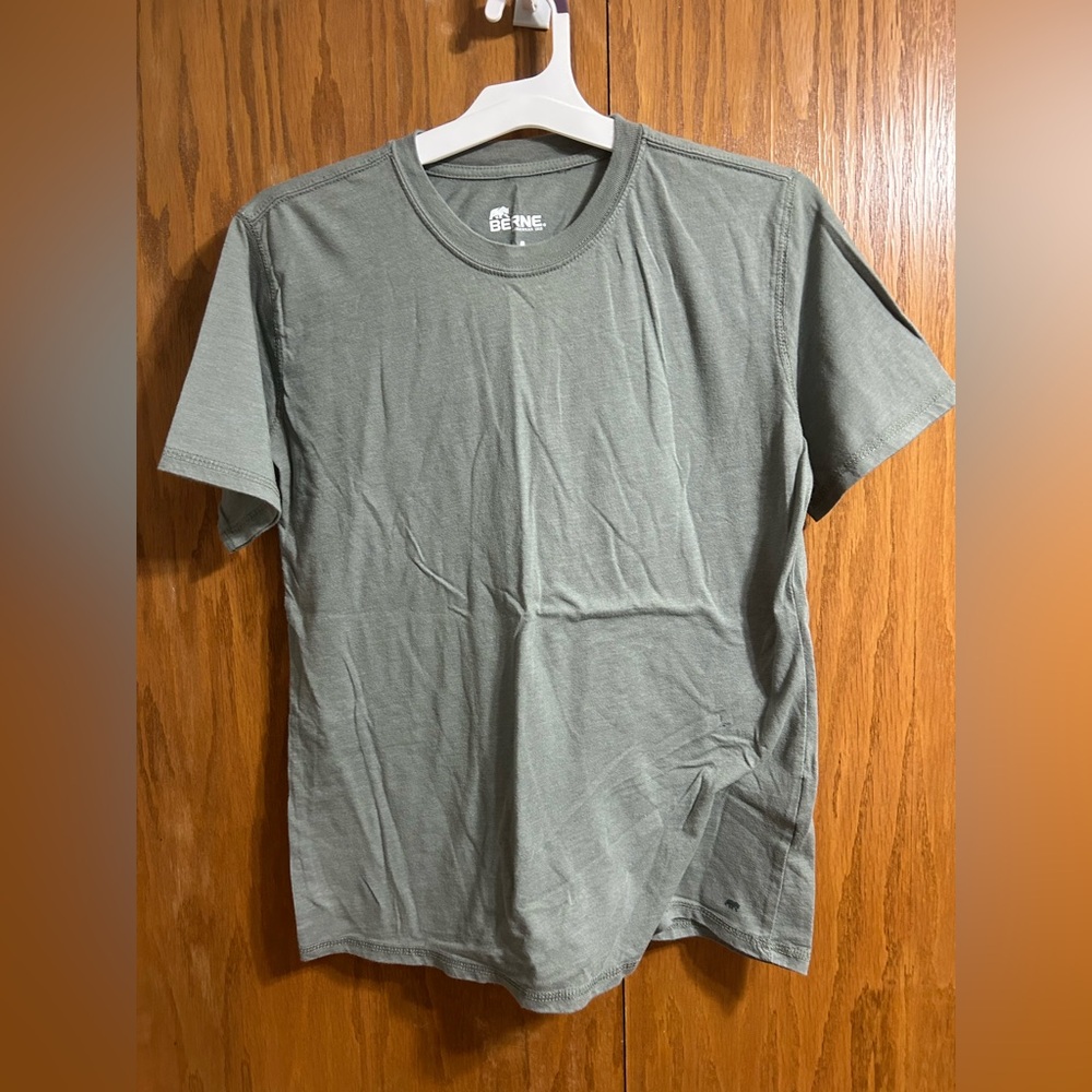 Green Short Sleeve Tee Casual Top